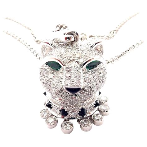 panther de cartier necklace|panthere de cartier.